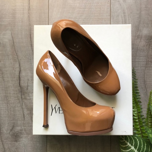 Yves Saint Laurent Shoes - YSL Nude Pumps Authentic